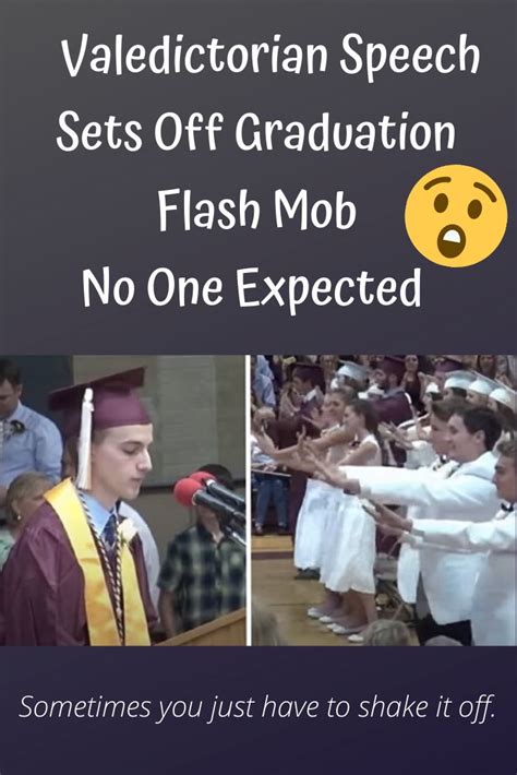 Valedictorian Speech Sets Off Graduation Flash Mob No One Expected In