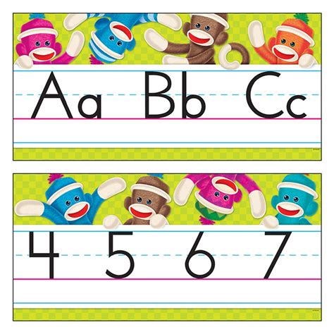 Find your property line with these easy solutions. Sock Monkeys Alphabet Line Standard Manuscript B.B. Set ...