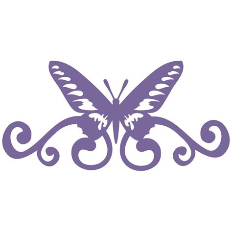 Butterfly Flourish | Silhouette design