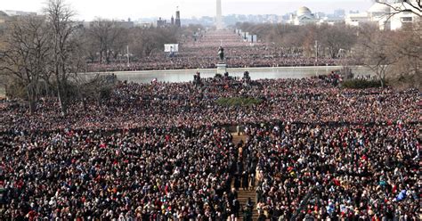 Huge Crowds Attend Inauguration Parade