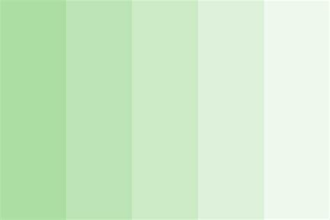 Green Pastel Color Palette