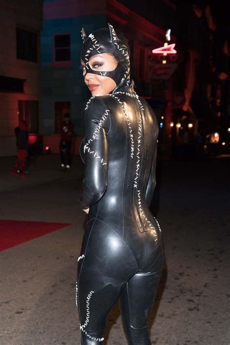 Meagan Good Is Seen At Chris Brown Album Release Party Sexy Leather Outfits Black Women
