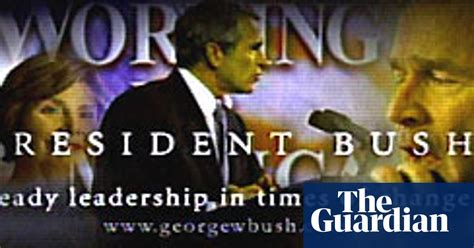 Bush 911 Ads Spark Anger World News The Guardian