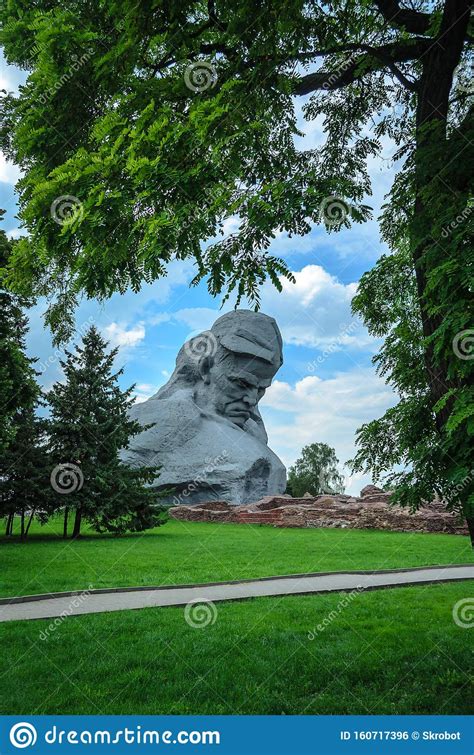 Memorial Complex Brest Hero-Fortress. Courage Monument Editorial Photo