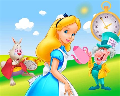 Alice In Wonderland Animation Paint By Numbers Canvas Paint By Numbers