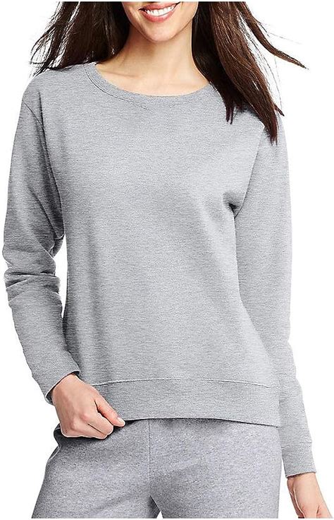 Hanes Comfortblend Womens Sweatshirt Soft Sweats Light Steel Xxl At