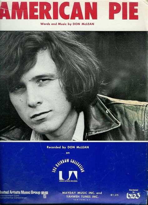 American pie is a song by american singer and songwriter don mclean. American Pie turns 40. The other one. | Huffygirl's Blog