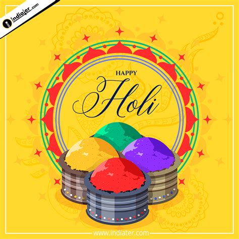 Colorful Happy Holi Whatsapp Status Image Indiater