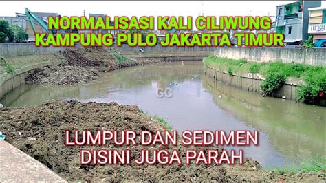 Kondisi Endapan Sedimen Kali Ciliwung Kampung Pulo Jakarta Timur Youtube