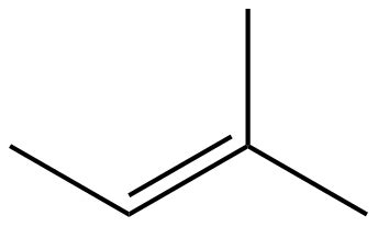 Used as a free radical scavenger in trichloromethane (chloroform) and dichloromethane (methylene chloride). 2-methyl-2-butene -- Critically Evaluated Thermophysical ...