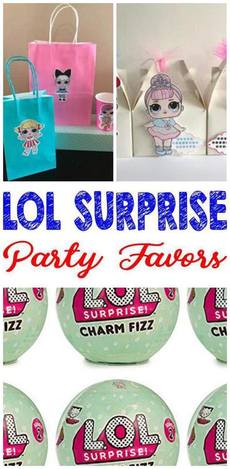 Lol Surprise Party Favors Kid Bam Party Favors For Kids Birthday