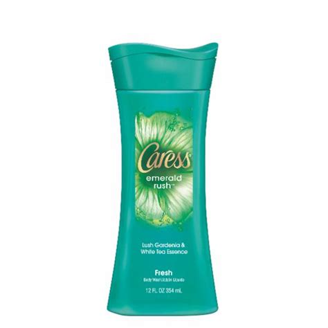 Caress Emerald Rush Fresh Body Wash Lush Gardenia And White Tea