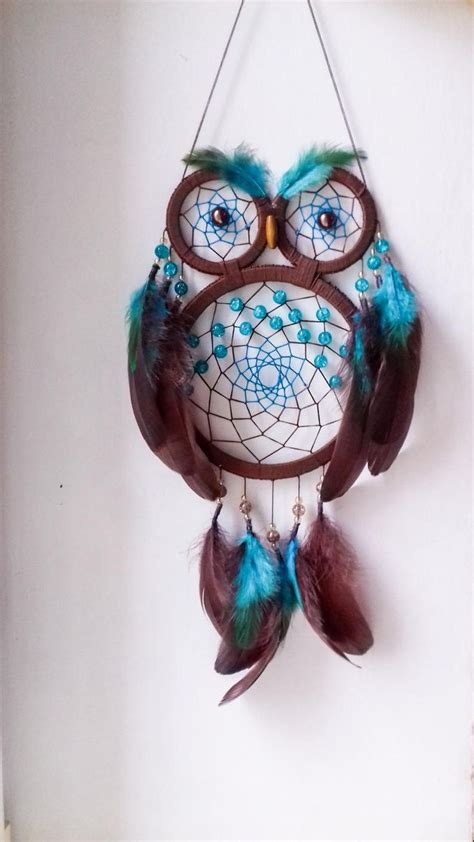 This Listing Is For A Custom Natural Owl Dreamcatcher 2dc