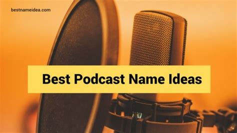 5 Best Sports Podcast Name Ideas Generatorhow To Choose One