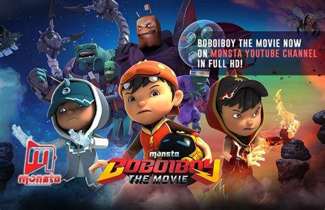 Boboiboy and his friends must protect his elemental powers from an ancient villain seeking to regain control and wreak cosmic havoc. Watch BoBoiBoy The Movie on Monsta YouTube Channel in Full ...