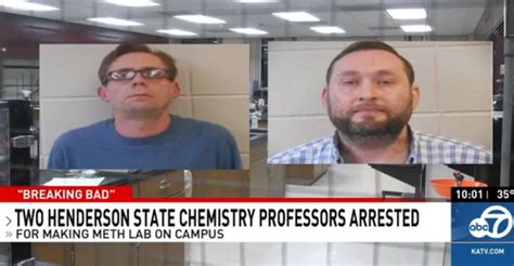 Two Wannabe College Chemistry Professors Arrested Charged With Making Meth On Campus