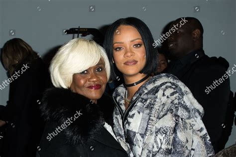 Rihannas Mother Monica Braithwaite Poses Rihanna Editorial Stock Photo