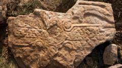 Scotland S Carved Pictish Stones Re Imagined In Colour BBC News
