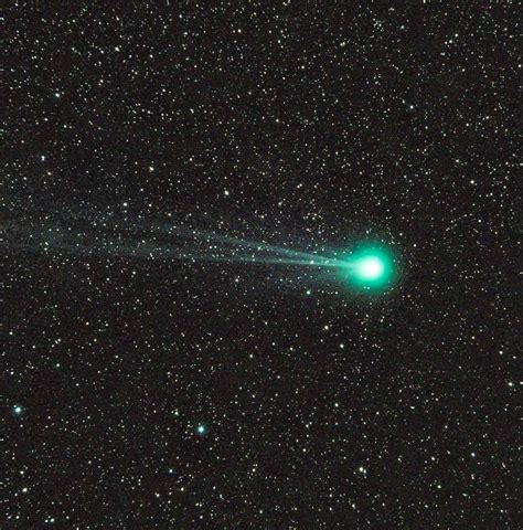 Comet Lovejoy Showing A Distinct Tail Sky And Telescope