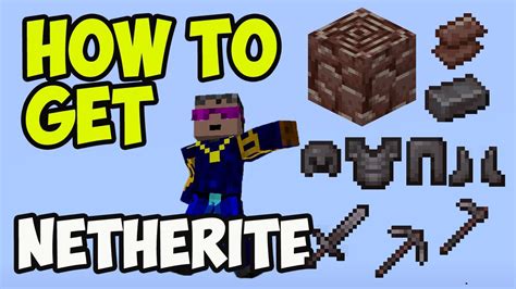 Minecraft How To Make A Netherite Ingot 2023 Youtube