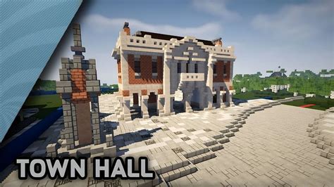 5 Best Minecraft Town Hall Builds
