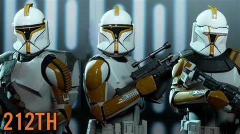 212th Attack Battalion Clone Skins Star Wars Battlefront 2 Youtube
