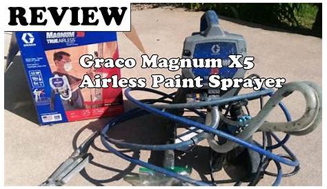 Graco Magnum X5 Airless Paint Sprayer - Review 2020 - YouTube