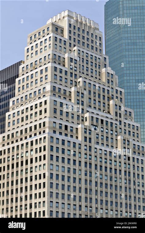 120 Wall Street Building New York Usa Stock Photo Alamy