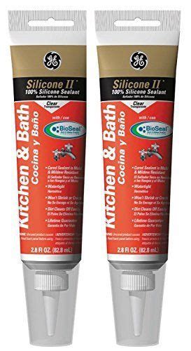 Maybe you would like to learn more about one of these? $10.95 GE Silicone GE284 Clear Kitchen & Bath Silicone ...