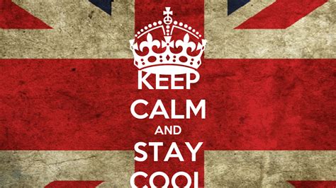 Keep Calm And Stay Cool Poster Pin Keep Calm O Matic