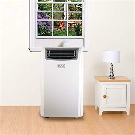 They produce hot air that needs to be exhausted through a hose, so they should be placed near a window. Portable Air Conditioner 14000BTU w/ Window Kit Remote