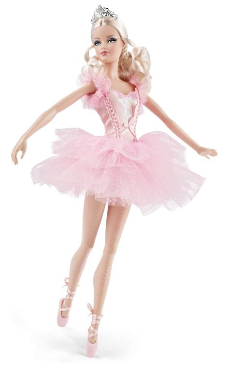 Mattel Ballet Wishes Ballarina Barbie Doll W Tiara And Slippers X8276