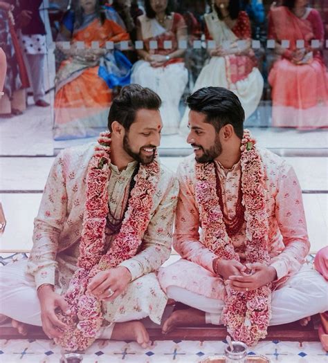 ≡ gay couple immortalizes gorgeous traditional indian wedding 》 her beauty