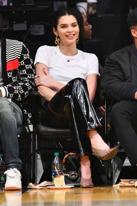 It didn't take long for fans of both celebrities to wonder whether or not the two were romantically involved. KENDALL JENNER at 76ers vs LA Lakers Game in Los Angeles ...