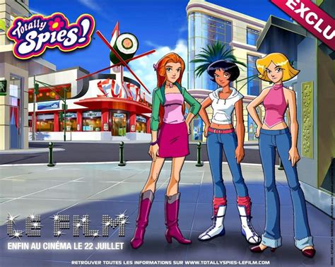 Totally Spies Le Film Tenue Despionnage Dessin Animé Jaquette