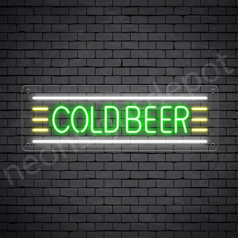 Cold Beer Neon Bar Sign Neon Signs Depot