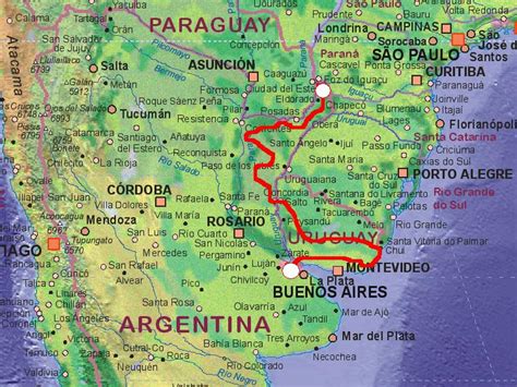 Argentine a marqué 4 fois tandis que uruguay a trouvé le chemin des filets 2 fois. Routavelo | URUGUAY & ARGENTINE