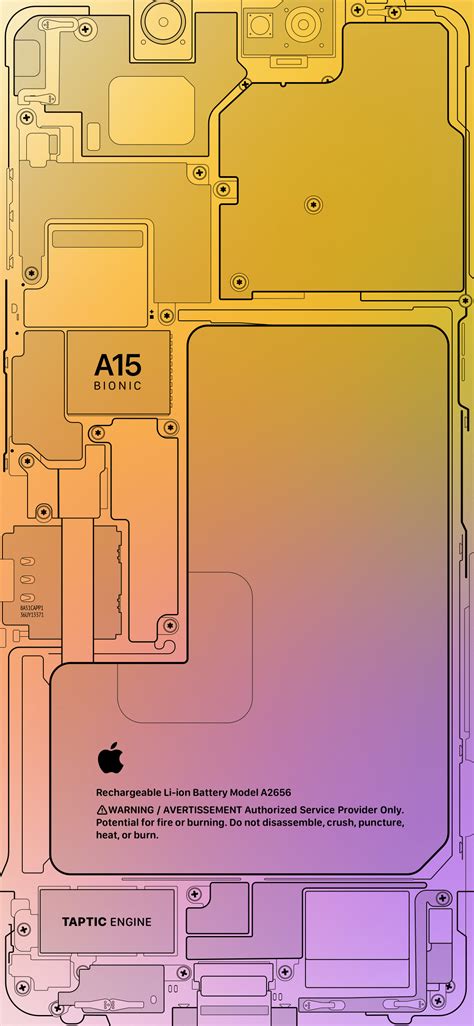 Download These Cool Iphone 13 Pro Schematics Wallpapers