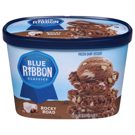 Save On Blue Ribbon Classics Frozen Dairy Dessert Rocky Road Order