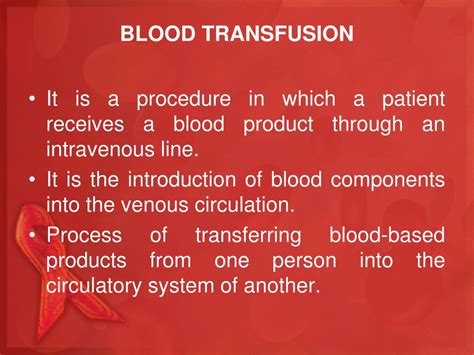 Ppt Blood Transfusion Powerpoint Presentation Free Download Id9545505