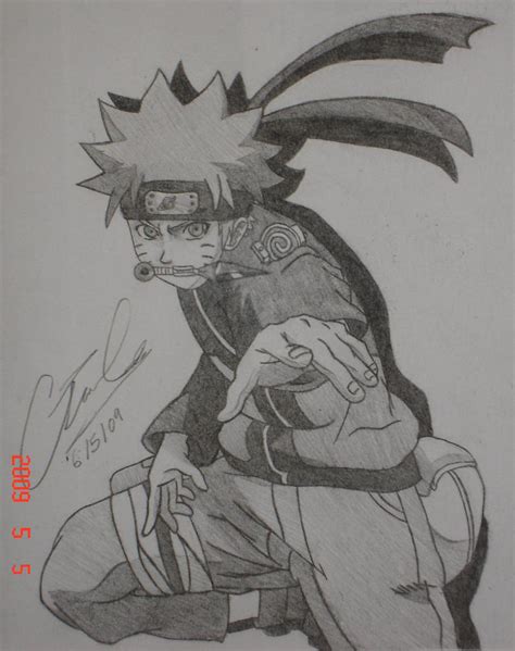 Shippuuden Naruto Pencil By Qukai415 On Deviantart