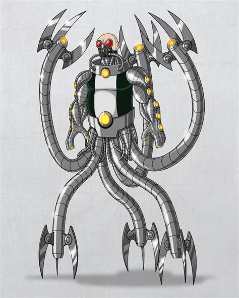 Doctor Octopus Redesign By Payno0 On Deviantart Spiderman Art Alien