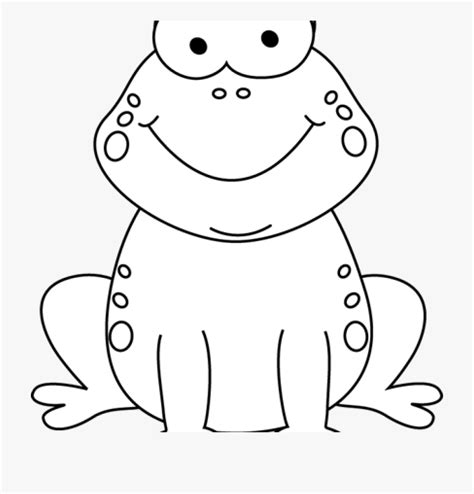 Classroom Clipart Frog Frog Clipart Black And White Png Transparent