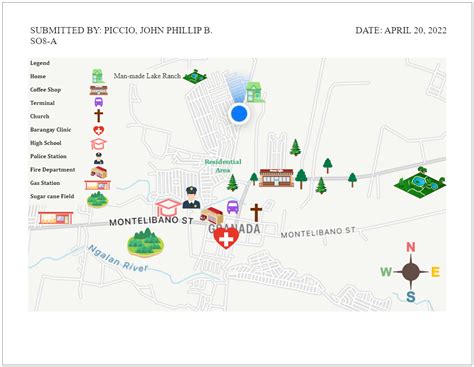 Barangay Spot Map Directional Map Edrawmax Template My XXX Hot Girl