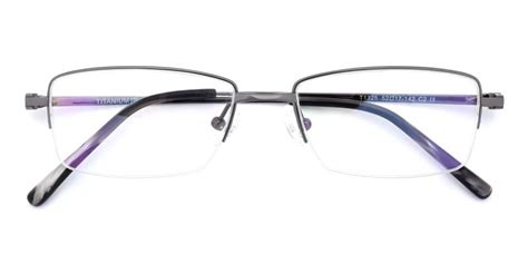 Torsior Gun Rectangle Eyeglasses Frame Abbe Glasses