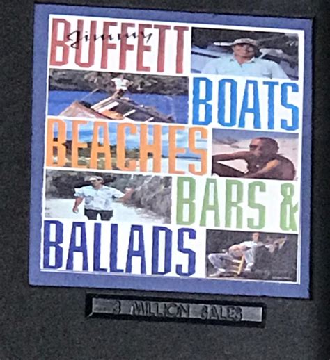 Jimmy Buffett Boats Beaches Bars And Ballads Riaa 3x Platinu