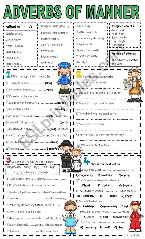 Adverbs Of Manner Lesson Plan Adverb Vrogue Co