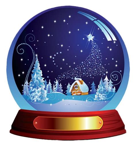 Christmas Snow Globe Clipart Clip Art Library