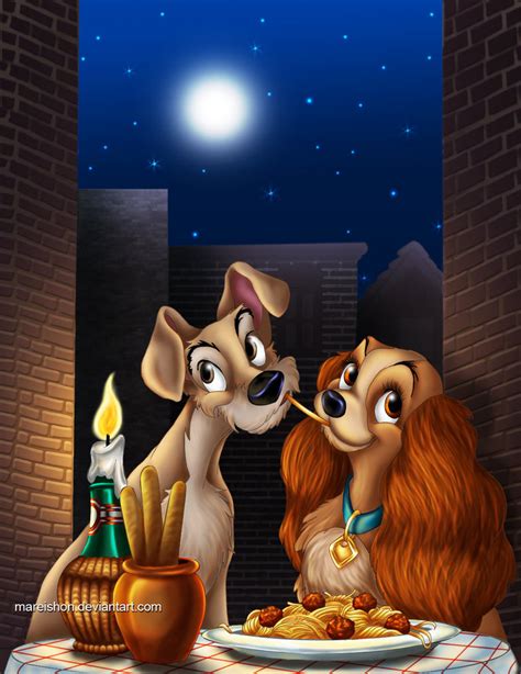 A new take on a timeless classic, only on disney+. lady and the tramp - Lady and Tramp Fan Art (32541841 ...