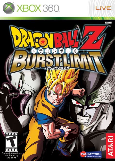 Dragon Ball Z Burst Limit Xbox 360 Game